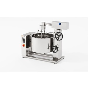Olla de vapor con inducción y revestimiento giratorio Amicook 380V/440V, modelo fácil de usar, profesional, para cocción a vapor en grandes cantidades. - Product Image 4