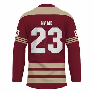 Maillot de hockey sur glace en polyester à marque privée, best-seller, léger - Product Image 3