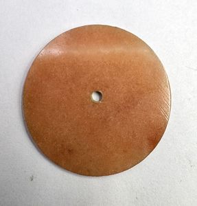 Cadran de montre de luxe Sunstone 31,5 mm, épaisseur 1 mm, pierre précieuse naturelle taillée à plat, orange, accessoires classiques élégants - Product Image 4