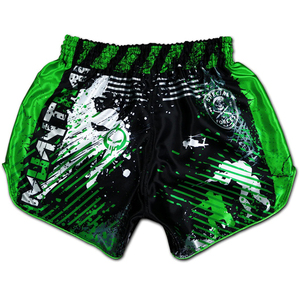 Pantalones Cortos Deportivos de Muay Thai, Corte Flexible, Ropa de Entrenamiento Ligera, MMA, Boxeo, Kickboxing, Diseño de Talla Personalizada - Product Image 1