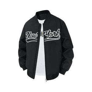 School Team <b>Baseball</b> Uniform Official Classic Varsity Coaches <b>Jacket</b> Zip Up Outerwear Coats <b>For</b> <b>Mens</b> - Product Image 1
