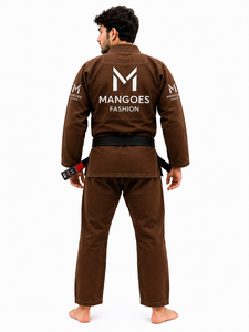 Uniforme de Jiu Jitsu Brasileño al por Mayor, Uniforme BJJ Personalizado, Chaqueta de Algodón de Primera Calidad con Tejido Perlado, Pantalones Ripstop para Competencia de Artes Marciales - Product Image 3