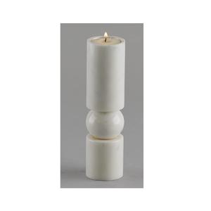 Columna Romana Impresa, Columna Griega, Portavelas y Portaplantas de Mármol para Decoración de Sala de Estar, Exhibición en Escritorio, Pilar Decorativo - Product Image 1