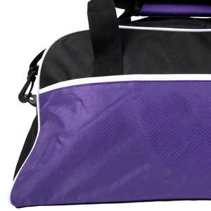 Bolsa de Lona Casual de Gran Capacidad y Alta Calidad para Hombre, con Logotipo Personalizado, Ligera, Deportiva, para Viaje, de Poliéster Negro, para Gimnasio - Product Image 3