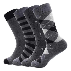 Calcetines de Invierno a Rayas Transpirables de Lana Merino Unisex de Uniquen Enterprises, Precio al por Mayor, la Mejor Calidad para Hombres y Mujeres, Última Tendencia - Product Image 1