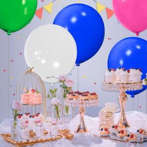 32 Palloncini Rotondi Grandi in Lattice Blu Scuro da 18 Pollici per Decorazioni di Compleanno e Matrimonio - Product Image 2