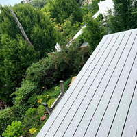 Planches de terrasse WPC imperméables pour décoration, co-extrusion, revêtement de pont de bateau WPC, support de plancher en aluminium