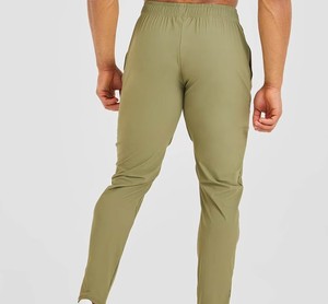 <b>Men</b> Cotton Fleece <b>Jogger</b> Sweatpants Casual Drawstring Pants Soft Warm Streetwear Trousers With Side Pockets Custom Wholesale - Product Image 3
