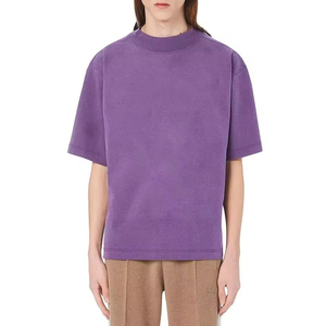 T-shirt femme en coton 100% lourd, effet délavé, coupe oversize, haute qualité 300 GSM, logo personnalisé. - Product Image 1