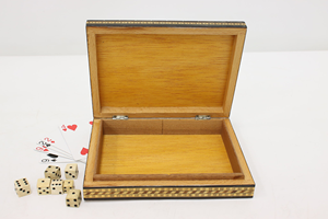 Boîte à bijoux en bois de style marocain avec incrustations en os, de haute qualité, fabriquée à la main, capacité personnalisable, coffre de rangement décoratif pour articles de luxe - Product Image 2