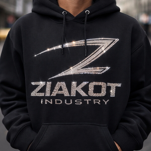 Sudadera con Capucha de Algodón 100% de Primera Calidad al por Mayor para Hombre, con Cierre y Pedrería, Diseño Nuevo de Fabricante de Sudaderas con Capucha y Pedrería - Product Image 4