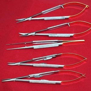 TC Castroviejo Needle Holder 5 Straight Surgical Dental Instruments German CE Approved by <b>Blush</b> surgical - Product Image 1