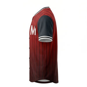 Camisetas de Béisbol Sublimadas Personalizadas a Precio Económico, Venta al Por Mayor, Equipamiento para Equipos, Transpirables, Suaves y Cómodas - Product Image 6