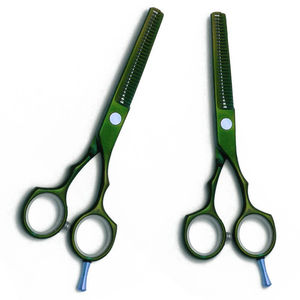 Juego de tijeras profesionales de acero inoxidable para peluquería con punta afilada, herramientas de belleza para corte de cabello en salón. - Product Image 4