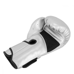 Black Mint Leather Boxing Gloves for Closure Adjustable <b>Wrist</b> <b>Strap</b> for Adults Breathable Design Customized Packaging Boxing - Product Image 6
