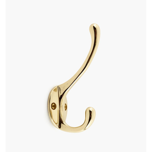 Minimalist Gold Wall <b>Hook</b> Single Coat Hanger Metal Rust Resistant Wall Mounted for Clothing Storage Handmade Wall <b>Hooks</b> - Product Image 5