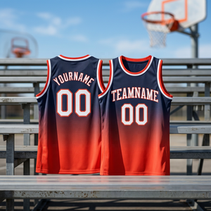 Maillot de basket sublimé personnalisé, noir et rouge, sans manches, en mesh respirant. - Product Image 3