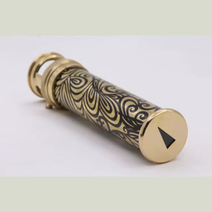 Nouveauté : Jouet kaléidoscope de collection avec support en bois et 3 compartiments à objets interchangeables – Cadeau de mariage - Product Image 4