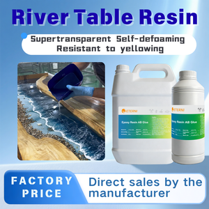 Resina Epoxi Transparente ETERNI, Resistente a los Rayos UV, para Mesas de Río, Resina para Moldeo Profundo, Venta al Por Mayor - Product Image 1
