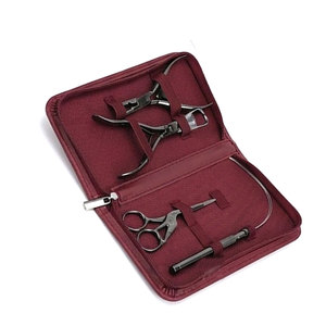 Kit de Herramientas para Instalación de Extensiones de Cabello, 4 Piezas, Alicates Profesionales de Acero Inoxidable, Aguja de Gancho para Enhebrar Alambres y Cuchilla para Cortar Cabello - Product Image 4