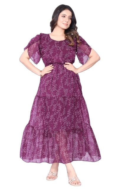 news lady dress Evelyn Dress | Magenta main image 1