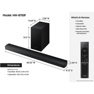 Promotion Sales Sams HW-B750F 5.1-Channel Soundbar System - Product Image 2
