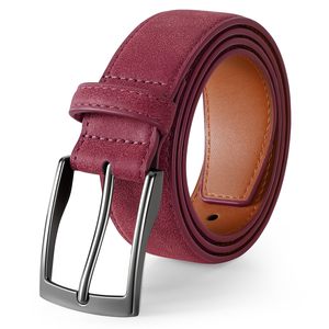 Cinturón Casual de Negocios para Hombre con Diseño Moderno, Ajustable y Hebilla de Aleación, de Fabricante, Duradero, Moldeado en una Sola Pieza - Product Image 1