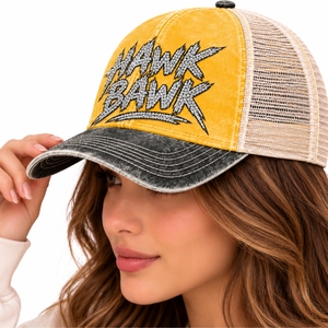 Gorra Trucker Unisex de Malla con Bordado Frontal, Ajustable, de Seis Paneles, Casual, de Dos Tonos, para Primavera - Product Image 3