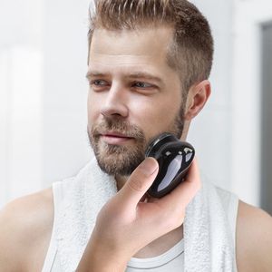 USB Rechargeable Electric <b>Razor</b> for Men Portable Pocket-Sized Mini Shaver Dry Usage Home Travel Office Mini Shaver - Product Image 2