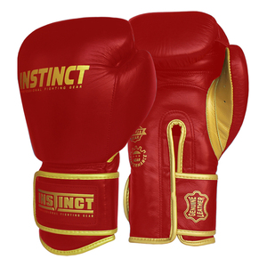 "Empower" Muay Thai Boxing Gloves Made of Genuine Cowhide Leather With Hand Crafted 3 Layered <b>Foam</b> <b>Padding</b> For Adult Protection - Product Image 1