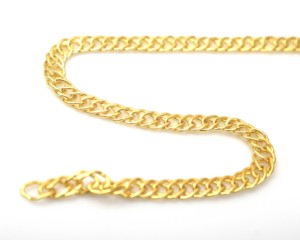 Wholesale Sameer Art Craft 18K Gold Plated Curb Chain Jewelry Making (Bracelet/Necklace/<b>Earrings</b>/Ring)-Made Rajasthan Sample - Product Image 2