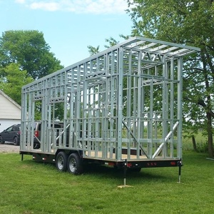 Prefabricated Steel Frame Container House Pre Built Modular Mobile Home Cabin with Kitchen Bathroom Living <b>Unit</b> - Product Image 2
