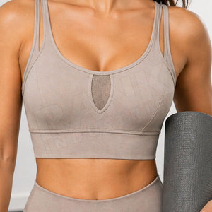 Soutien-gorge de sport pour femmes à fort impact, respirant, pour la gym, l'entraînement et le fitness, rembourré, sans couture, confortable - Product Image 5