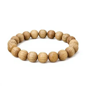 Brazalete de Madera Natural Hecho a Mano de Primera Calidad, Joyería de Estilo Clásico para Mujer, Accesorio de Moda Ligero, Regalo para Fiestas - Product Image 2