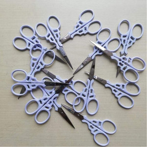 Stainless Steel Paper Coated Embroidery <b>Scissors</b> for Thread Cutting <b>Sewing</b> Needlework and Craft Applications - Product Image 1