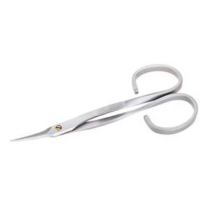 Stainless Steel <b>Cuticle</b> <b>Scissors</b> Sharp Blade Round Handle Beauty Tools for Adults Durable Straight Tip Manicure <b>Scissors</b> - Product Image 1