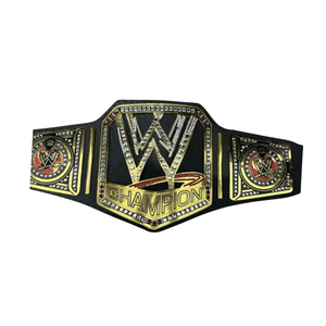 Cinturón de Campeonato WWE Personalizable de Alta Calidad en Negro y Dorado, Cinturón Deportivo Personalizado, Edición de Coleccionista - Product Image 6