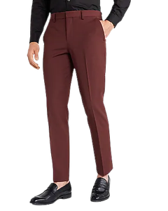 Nuevos Pantalones de Vestir a Rayas para Hombre, Corte Slim Fit, Formales de Negocios, Casuales de Oficina, Diseño Elegante y Moderno, OEM ODM - Product Image 5