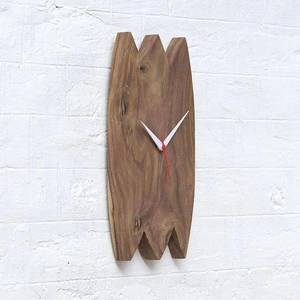 Horloge murale en bois élégante et durable de style Art Déco, à quartz analogique, artisanale, pour la décoration de la maison, mariage, salon, chambre, bureau - Product Image 5