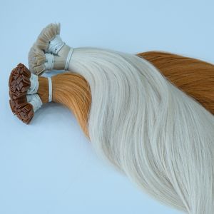 Meilleur prix pointe plate pré-collé Vietnam extensions de cheveux Remy droites naturelles fabricant sans enchevêtrement de la société vietnamienne - Product Image 2