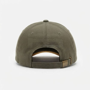 Casquettes de baseball sportives unisexes en coton 100% de haute qualité, couleur unie, qualité supérieure, ajustables, pour toutes les saisons, tissu courant - Product Image 2