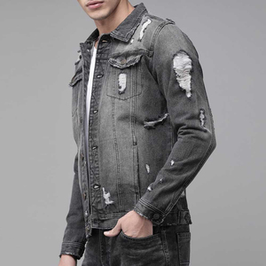 100% Cotton Denim <b>Jackets</b> Men Casual Solid Color Pocket <b>Thin</b> <b>Jacket</b> For Men Style High Quality Clothing Denim Men's <b>Jackets</b> - Product Image 1