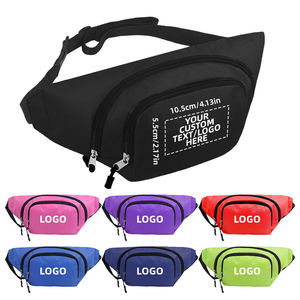 Riñonera Deportiva Personalizada para Hombre y Mujer, Bolsa Cruzada con Logotipo Personalizado para Fitness al Aire Libre, Running y Senderismo - Product Image 1