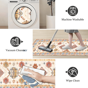 Set di 3 Tappeti da Cucina Boho Antiscivolo, Spessi e Lavabili, Tappetini Runner per Cucina - Product Image 5