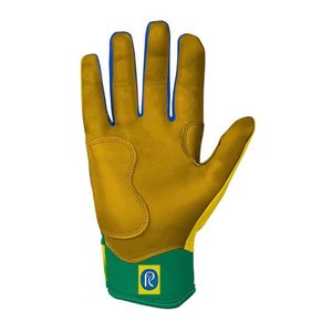 Sheepskin Leather Short Cuff Baseball Batting Gloves with Customized Color & Logo High Quality for Professional Players - Product Image 3