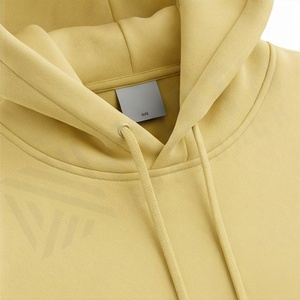 Sudadera con Capucha de Algodón Suave para Hombre, Estilo Básico, Etiqueta Personalizada Premium, OEM, Venta al por Mayor, Ropa Casual Urbana - Product Image 4