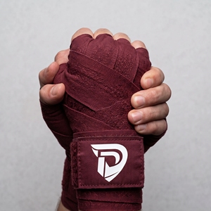 ผ้าพันมือป้องกัน Dumela Cotton แบบสั่งทำพิเศษ ทนทาน สำหรับมวยไทย MMA คิกบ็อกซิ่ง ฝึกซ้อมต่อสู้ ขนาด L - Product Image 4