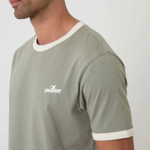 T-shirt Ringer durable et résistant, en stock, idéal pour un usage quotidien et un style tendance - Product Image 6