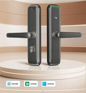 Serrure de porte d'hôtel Bluetooth avec application TTLock |   Serrure intelligente haut de gamme pour hôtel FDHL-A240-B-BLE par Fox Domotics - Product Image 2