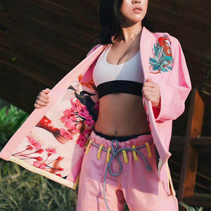 ชุดยิวยิตสู BJJ คิโมโน ทรงหลวม ยืดหยุ่น ระบายอากาศได้ดี น้ำหนักเบา เหมาะสำหรับการฝึกซ้อมแบบสบายๆ สำหรับคนรูปร่างใหญ่ ผ้าฝ้าย 100% คุณภาพสูง - Product Image 5